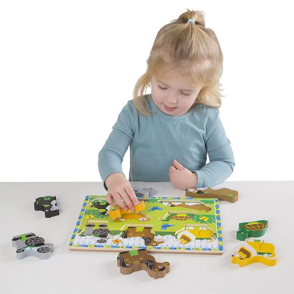 Продукт Melissa and Doug - Дървен пъзел Домашни любимци - 0 - BG Hlapeta